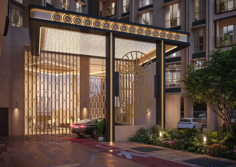 Kohinoor Bella Grand Double Height Lobby and Social Spaces